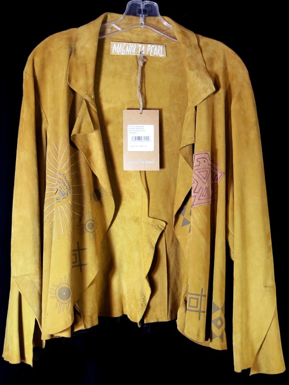MAGNOLIA PEARL Rainwater Sitting Bull Suede Jacket SOLD OUT LIMITED, OSFM